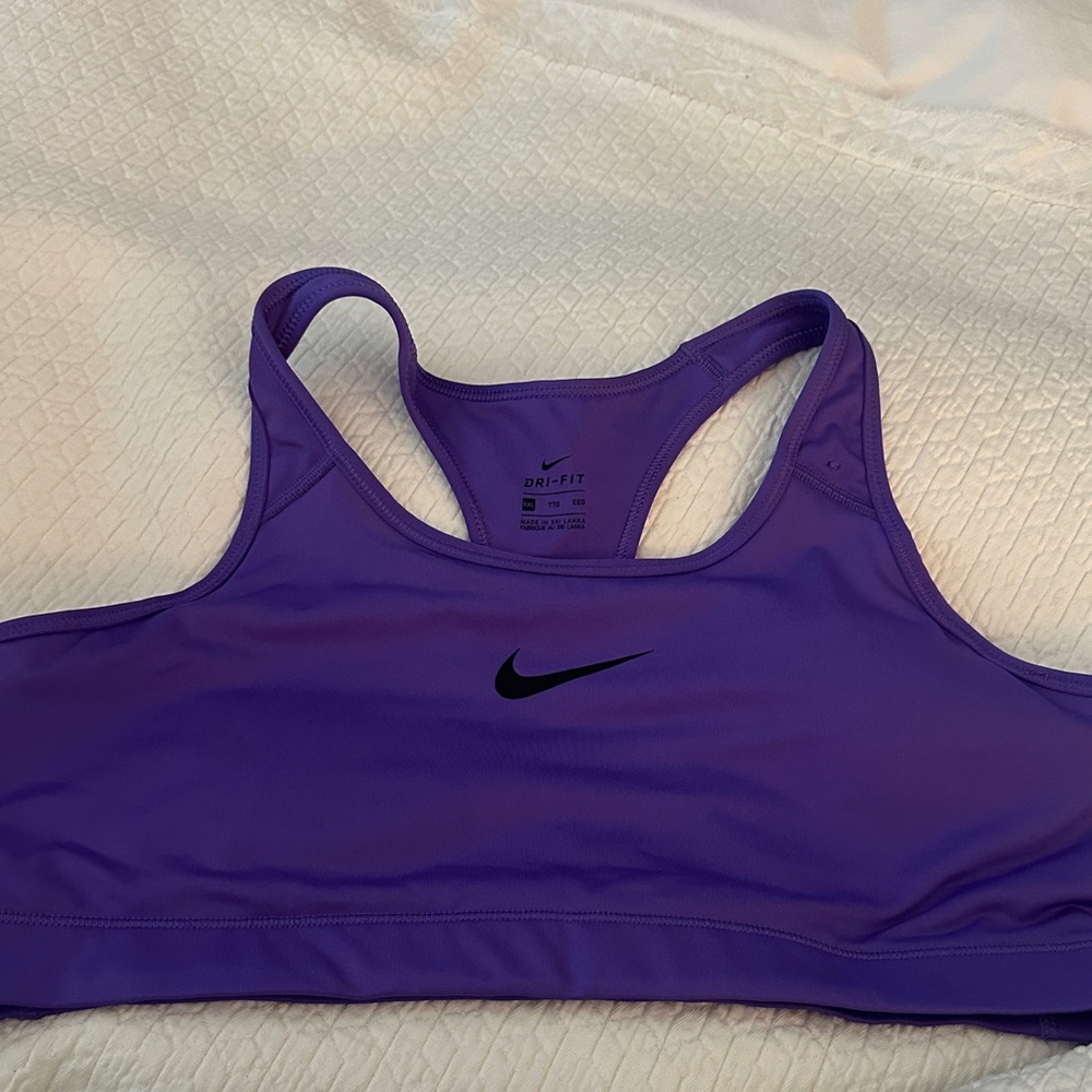 Nike Women's Bold Purple Sports Bra